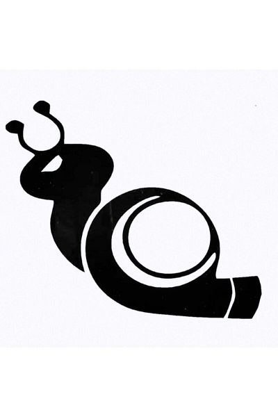 FİXFLEX Turbo Snail Wall Decor Sticker 40 X 32 cm