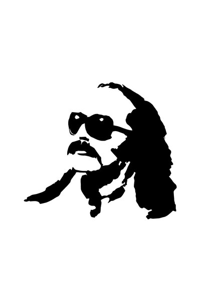 Bilge Sea ملصق ديكور حائط من سيم كاراكا عالي الجودة مقاس 40 × 36 سم