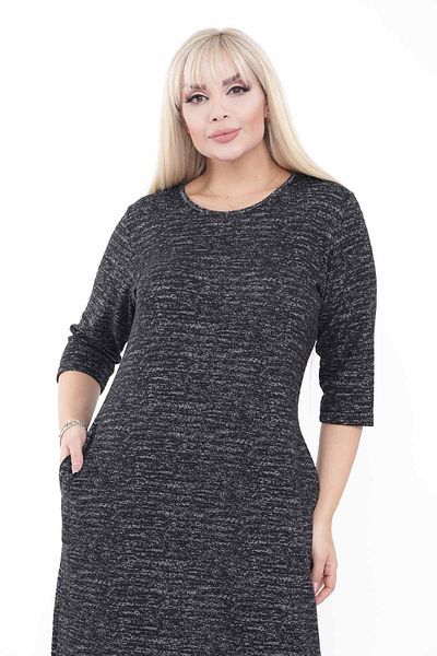 modayız Large Size Pocketed Winter Flexible Dress 42d-2232
