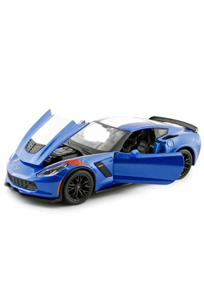 lowell home نموذج كورفيت جراند سبورت 2017 بمقياس 1/24 من نيسي وورلد