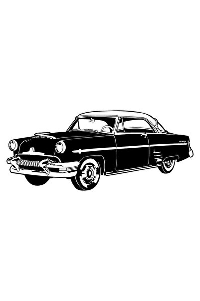 Generic Brand Classic Cars 9 Sticker 15 X 6 cm