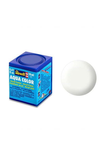 NW NessiWorld Revell 301 - Aqua Color White - Acrylic Paint - 18 ml
