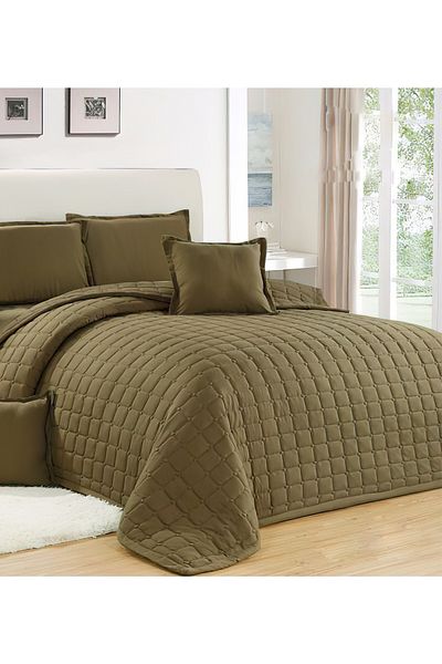 Generic Compressed Comforter Set Double Size one color, 6 Pieces, King Size