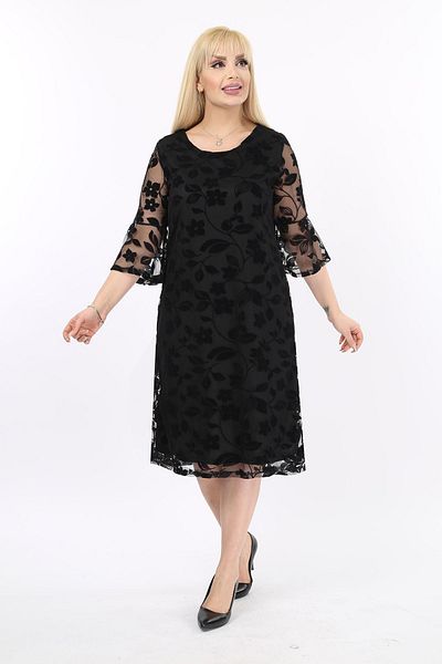 modayız Βραδινό φόρεμα ισπανικής μανίκια Plus Size 9a-2086