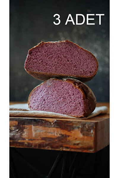 Güneşer Bakery % 100 Ekşi Mayalı Glutensiz Mor Ekmek 850 gram 3 Adet