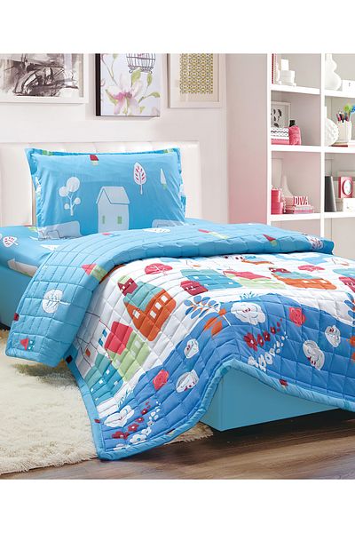 Generic Sleep Night, Kids Compressed 3Piece Comforter Set By Sleep Night, Single Size