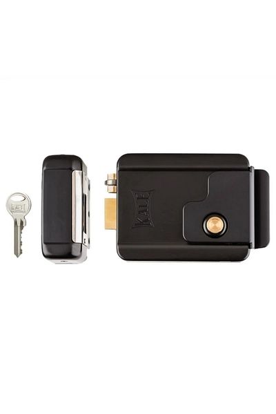 NUBLADO Kale Automatic/External Electric Lever Lock, for Wooden and Metal Doors, with Push Button, Roller.