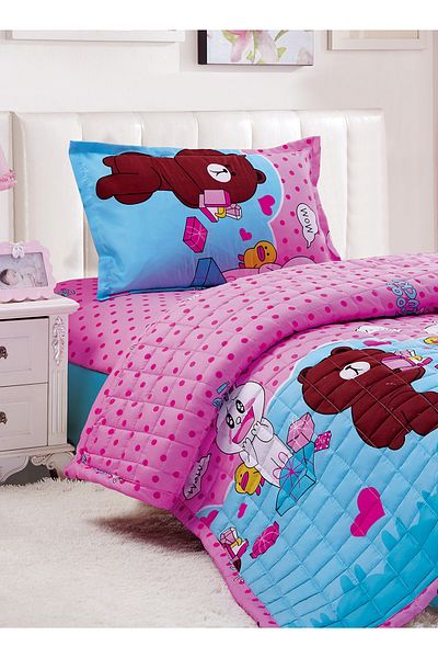 Generic Sleep Night, Kids Compressed 3Piece Comforter Set By Sleep Night, Single Size