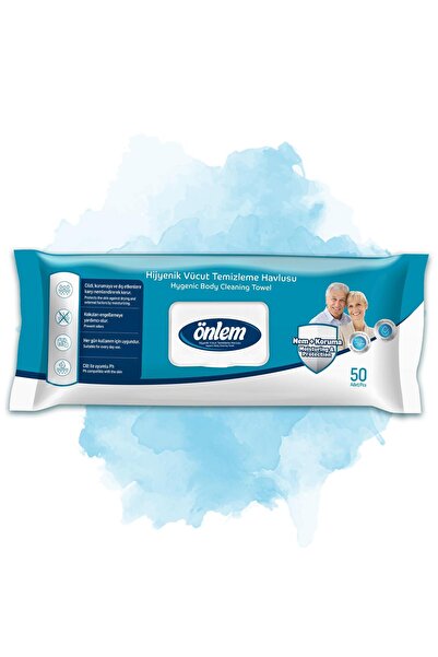 ÖNLEM Önlem Vücut Temizleme Havlusu 50 x 12 Adet