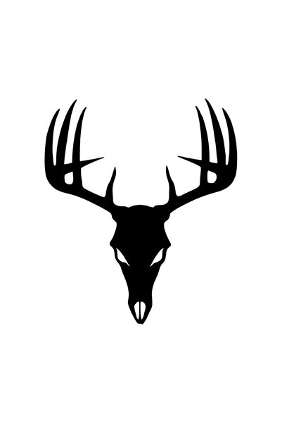 TUNCLNE ملصق رأس الغزال ذو القرنين - ملصق عالي الجودة متوافق مع السيارة والسي...