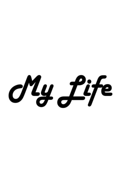 BİLGİMOLA ملصق ماي لايف - ماي لايف مقاس 20 × 7 سم
