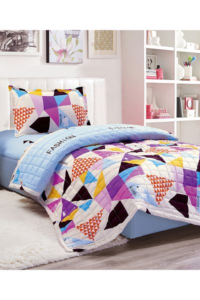 Generic Sleep Night, Kids Compressed 3Piece Comforter Set By Sleep Night, Single Size