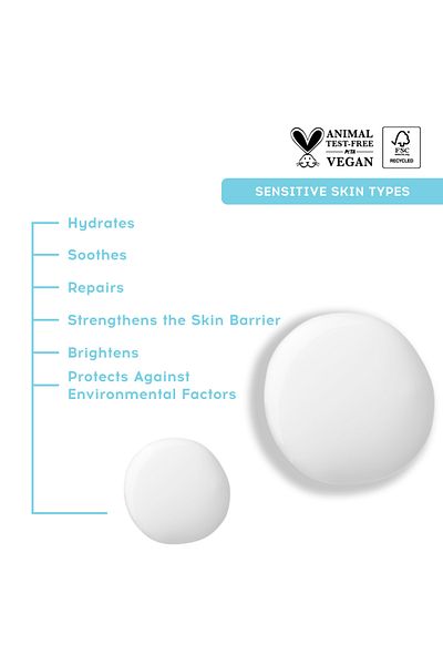 Cream Co. Cloud Milk Skin Repair Serum für alle Hauttypen, erneuerndes Hautserum, Hyaluronsäure-Haut