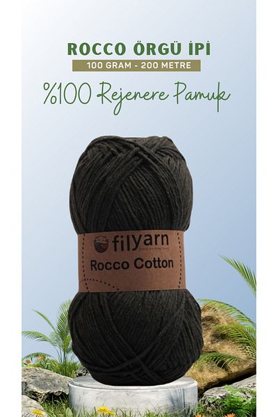 Filyarn Σετ πλεξίματος Rocco - 100gr Amigurumi Punch Κύριο υλικό - Κλωστή χειρός