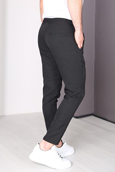 Delpino Likralı Bilek Boy Kumaş Pantolon