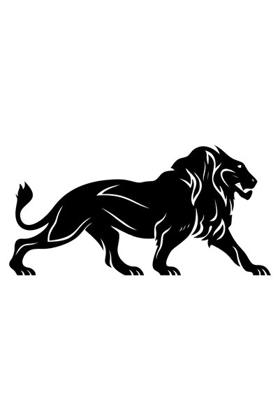 Allivo ملصق عالي الجودة من تصميم أرسلان مقاس 30 × 15 سم