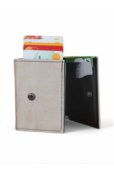 LEXA Πορτοφόλι Nubuck με Μηχανισμό RFID Protected Card Holder