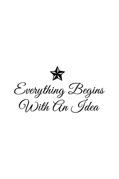 FARKSHP مع ملصق فكرة 30 × 15 سم