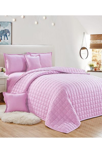 Generic Compressed  two-sided Comforter Set Duble Size Tow color, 6 Pieces, King Size