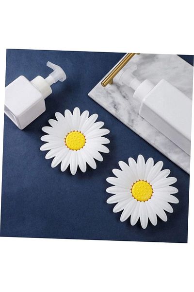 ARVALE Δοχείο σαπουνιού Daisy Δοχείο στερεού σαπουνιού με δοχείο συσσώρευσης νερού - 1 τεμάχιο