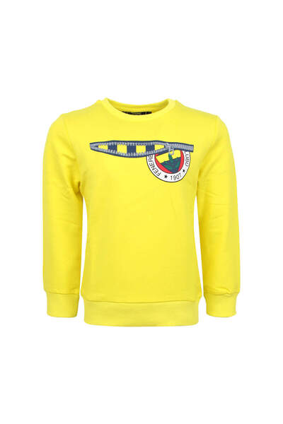 Fenerbahçe ÇOCUK TRIBUN FERMUAR BASKILI SWEAT