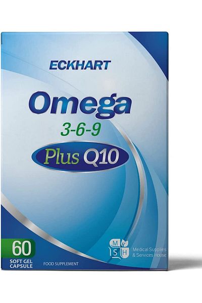 Eckhart Omega 3,6,9 with Q10-60 food supplement