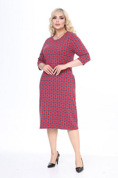 modayız Double Pocket Winter Plus Size Dress 32D-2479
