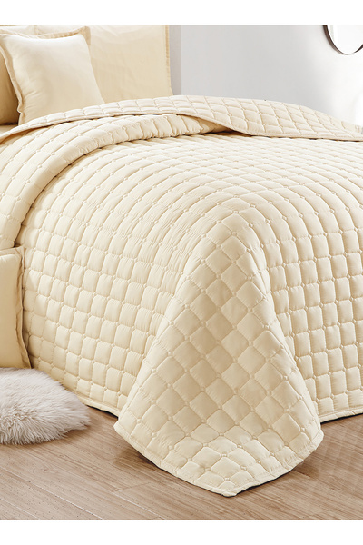 Generic Compressed Comforter Set Duble Size one color, 6 Pieces , King Size