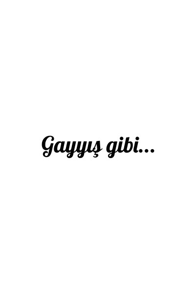 Generic Brand Gayyish Wall Decor Sticker 40 X 8 cm