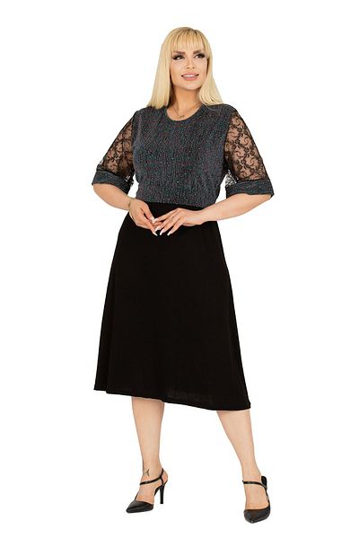 modayız Βραδινό φόρεμα Sparkle Plus Size 33E-2395