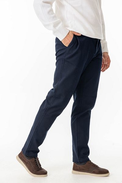 Yüksel Ergül Silim Fit Linen Trousers 1935