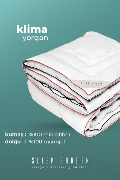 Sleep Garden Air Conditioned Quilt Single 155X215 with Interlining Bag