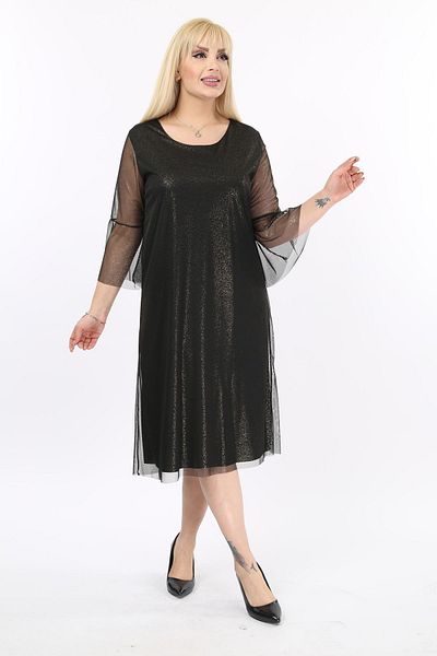 modayız Βραδινό φόρεμα ισπανικού Sle Plus Size Glitter 38d-2171