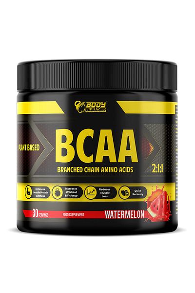Body Builder BCAA, Watermelon, 30 Servings, 180g