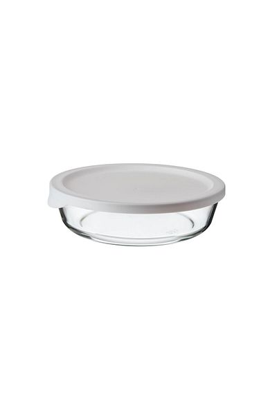 Dania 20cm Round Glass Oven Tray with Lid