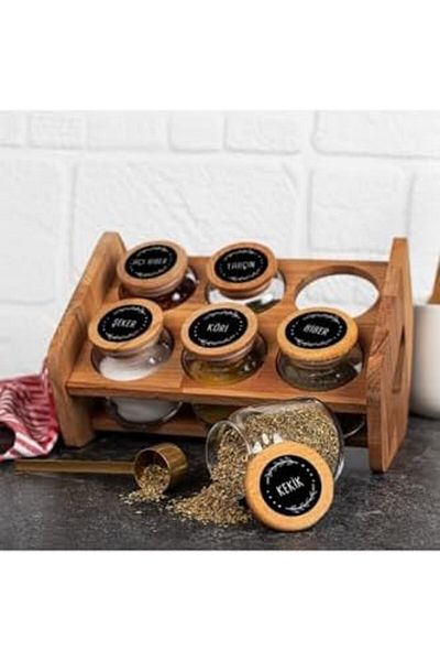 STOREMAX Jvnnshop 15Li Spice Rack Sticker Set 646268