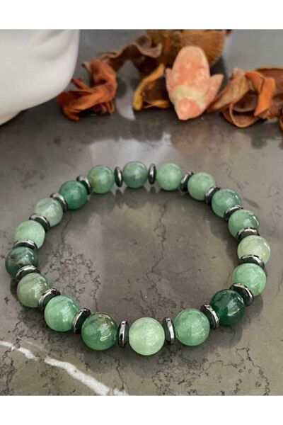 Zodyak Doğal Taş الإجهاد والحظ سوار الحجر الطبيعي