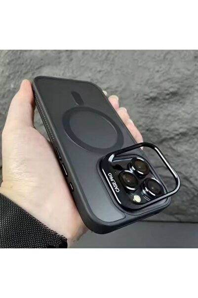HYPERSOFT Iphone 14 Pro (6.1 inç) Uyumlu Stantlı Mat Görünüm Case Pro Renkli ...