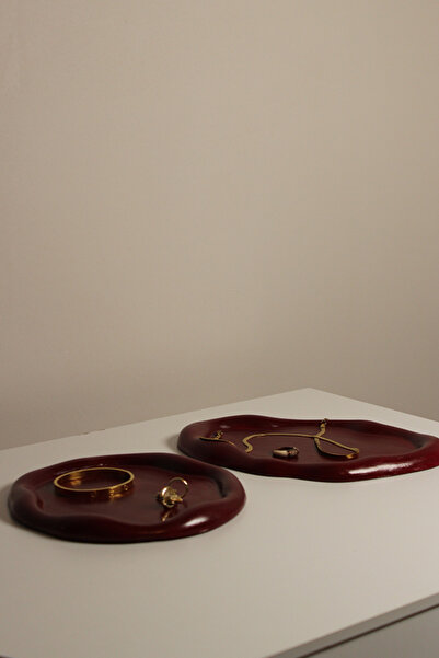 The Craft Thor Irregular Form Modern Double (2 Pieces) Concrete Organizer