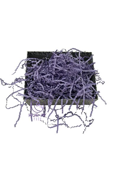 HUR-AY PACK Zigzag Pelur Lilac Crop Paper - 100 g Ornamental Filling Material