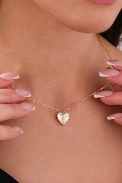 AcestesDesign 925 Ayar Gümüş Kalp Model Lazer Kalemli Işıltılı Aşk Özel Seri ...