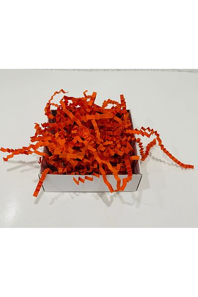 HUR-AY PACK 100 g Orange Zigzag Crop - Ornamental Filling Plate and Paper
