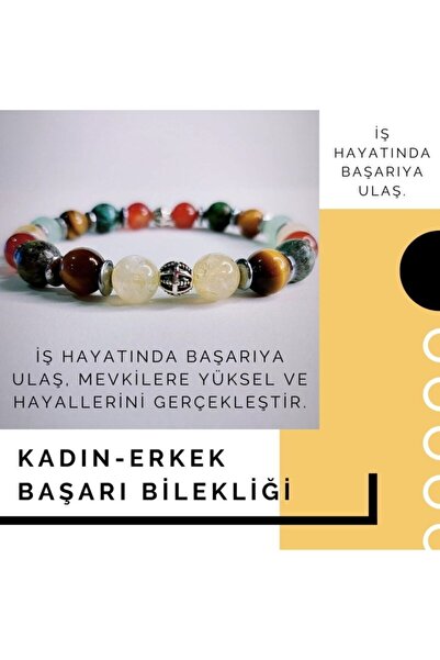 Zodyak Doğal Taş سوار من الحجر الطبيعي للنساء والرجال - عين نمر سيترين، كريسو...