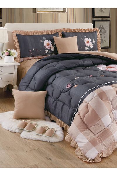Generic Comforter Set King Size 10 Pieces Comforter Set Twin Unisex Bedding Set