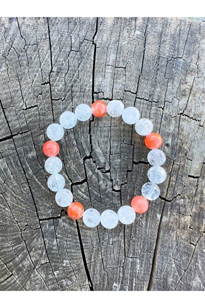 Zodyak Doğal Taş 8 mm Natural Stone Necef - Yemen Agate Stone Men's Women's B...