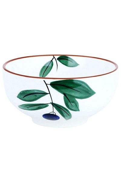 Alsaif Gallery Al Saif Gallery porcelain bowl, 5 inches, round - white