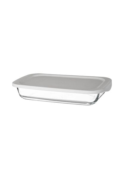 Dania 2.2L Rectangular Glass Oven Dish with Lid