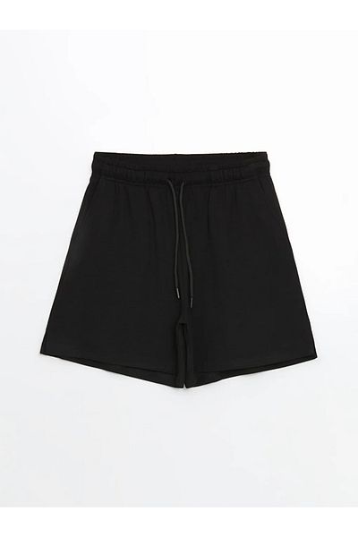 LC Waikiki XSIDE ACTIVE Damen-Sportshorts mit elastischer Taille in Schwarz