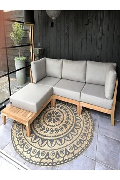 ömür konsept ahşap Balkon Teras Köse Takımı