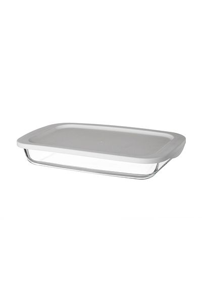 Dania 2.9L Rectangular Glass Oven Dish with Lid